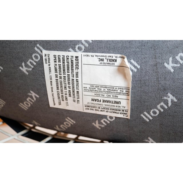 Vintage Knoll Bertoia White Side Chair For Sale - Image 16 of 18