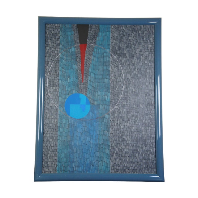 1980s Eric Ernst Better to Say Goodnight Acrylic Painting For Sale