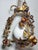 Wrought Iron and Gold Leaf Lamp, Spain, 1960s For Sale - Image 9 of 17