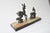 Art Deco Twin Deer Zamac Figurine on Marble Base, Europe, 1940s For Sale - Image 3 of 9