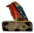 Outstanding & Rare Antique Beautifully Hand Painted Albany Foundry Cast Iron Heron Doorstop Circa 1920s For Sale - Image 16 of 18
