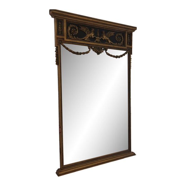 Mid 20th Century Classic Napoleonic-Style Mirror For Sale