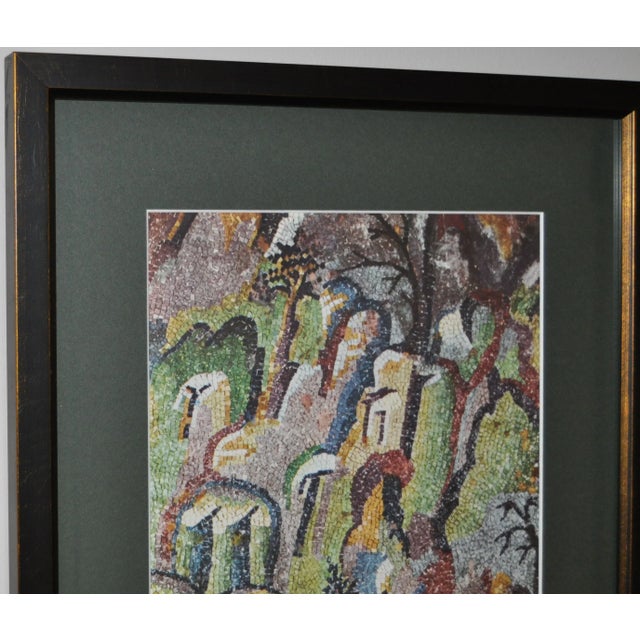 Contemporary 1956 Mt. Sinai Mid-Century Print For Sale - Image 3 of 6