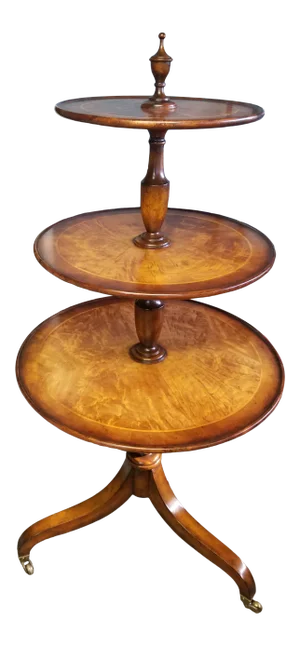 20th Century Traditional 3-Tiered Dumbwaiter