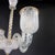 Transparent Midcentury Rugiada Murano Chandelier Attributed to Barovier & Toso For Sale - Image 8 of 18