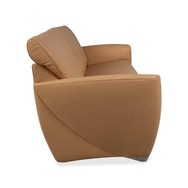 Angel 3250 3-Seater and 2-Seater Sofa in Cognac Leather from Jori, Set of 2 For Sale - Image 12 of 18