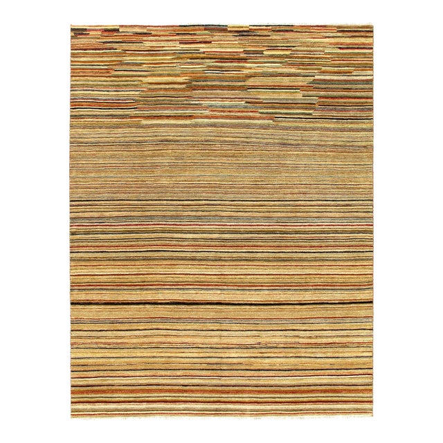 Pasargard DC Fine Hand Knotted Modern Rug For Sale