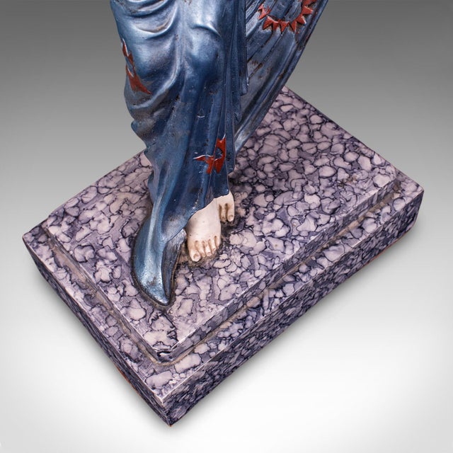 Vintage Dancing Female Figure, Burlesque, Sculpture, Art Deco Revival, Jazz Age For Sale - Image 11 of 12