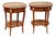 Antique Early 20th Century Napoleon III Chinese Side Tables, France, Set of 2 For Sale