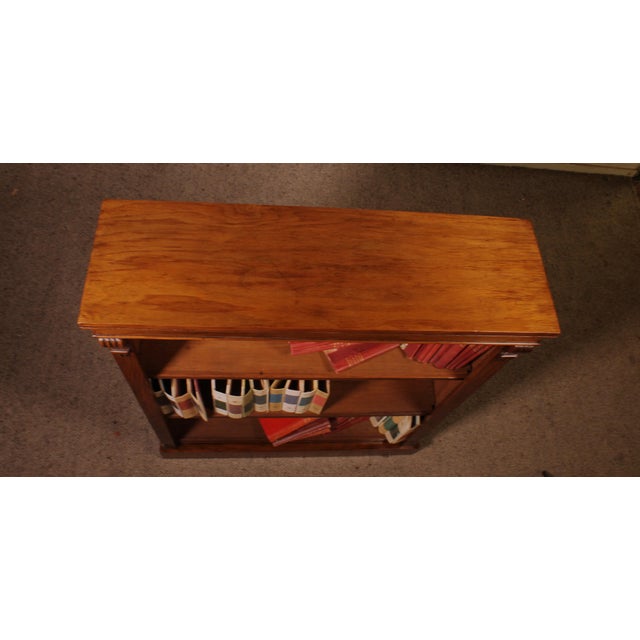 Open Bookcase in Walnut, 19th Century For Sale - Image 11 of 13