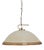 Italian Murano Glass Pendant Light with Brass Fixtures from Vetrofond, 1980s For Sale