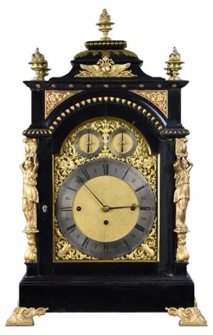 Victorian Ebonized Bracket Clock by Barraud & Lunds, 1870