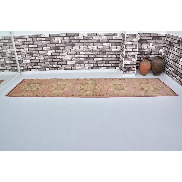 Handmade wool carpet in Turkish Anatolia , Vintage Oushak Rug,Turkish Vintage Anatolian Rug, Handmade wool Rug . One Of...