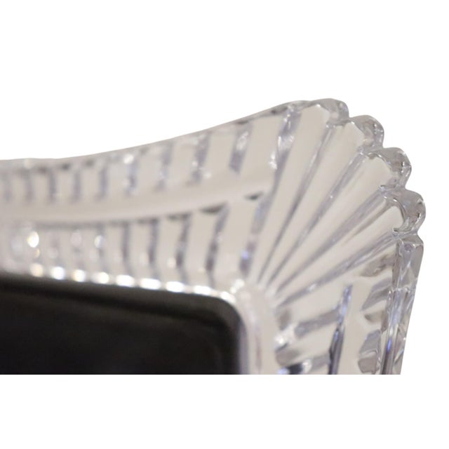 1990s Waterford Wellesley Crystal 10" X 8" Picture Frames, a Pair For Sale - Image 5 of 7