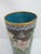 Large Cloisonne Enamel Flower & Butterfly Vase or Umbrella Stand For Sale - Image 9 of 12