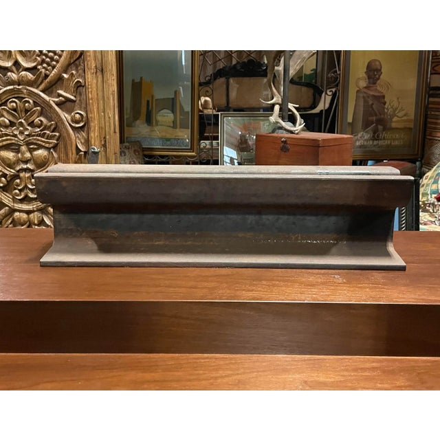 Metal Vintage San Francisco Cable Car Rail For Sale - Image 7 of 9