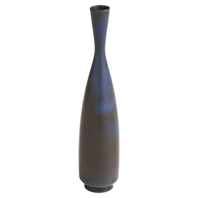 Ceramic Scandinavian Modern Vase in Ceramic by Berndt Friberg, 1965 For Sale - Image 7 of 7