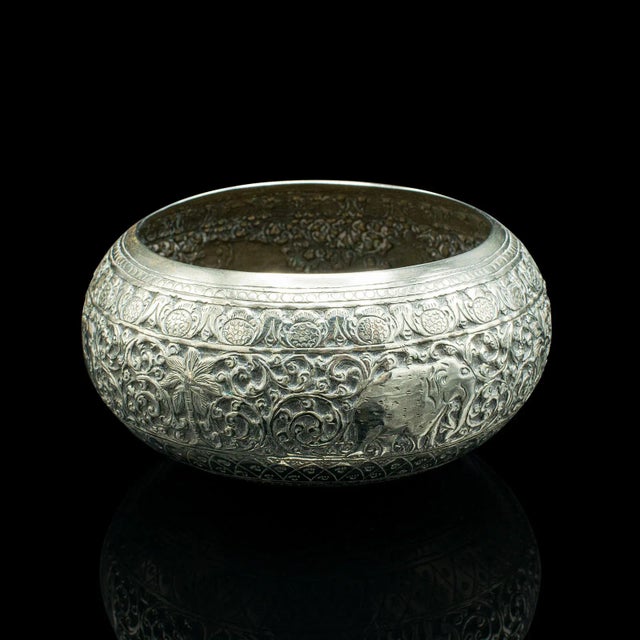 Late 19th Century 1800's Pair Small Antique Indian Chutney Dishes For Sale - Image 5 of 10