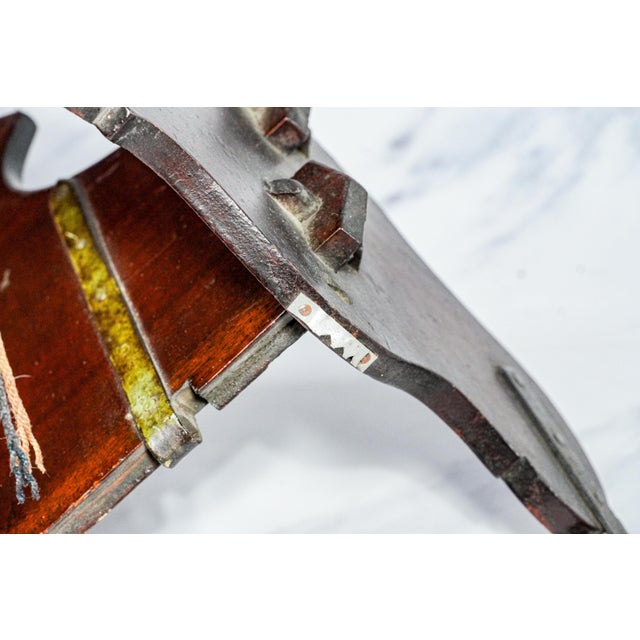 Commemorative Antique Wood Rowing Rudder Hand Painted Cambridge University Sports Trophy For Sale - Image 18 of 18