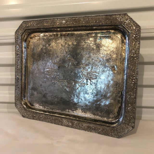 Metal Civil War Buried Tray For Sale - Image 7 of 7