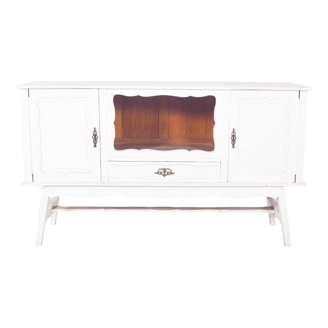 Vintage European White Painted Sideboard, 1920s For Sale - Image 15 of 15