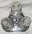 1900s Georgian Cut Crystal Decanter Triple Set Tantalus - 4 pcs For Sale - Image 12 of 12
