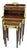 French Style Office Woman Writing Desk With Gold Details For Sale