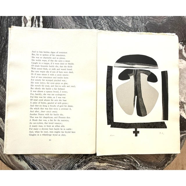 Ronald King, Geofftey Chaucer / the Prologue to the Canterbury Tales Limited Ed For Sale - Image 15 of 18
