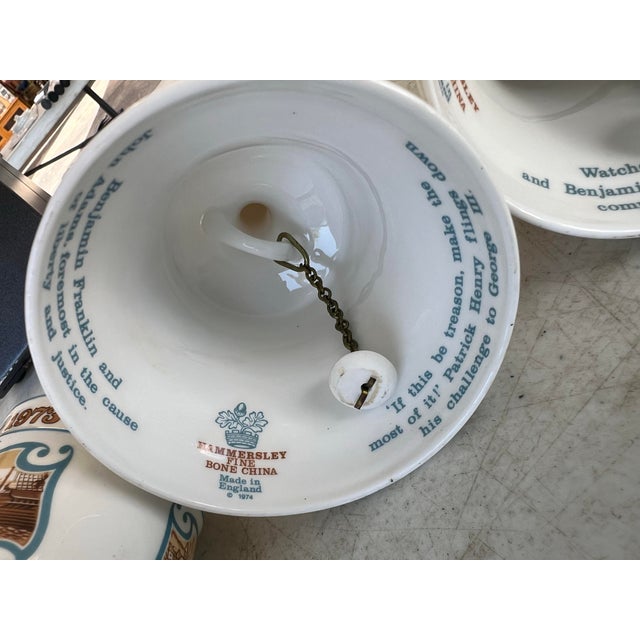 Hammersley 1976 American Bicentennial Sound of Liberty Commemoration Bells Set of 4 For Sale - Image 4 of 7