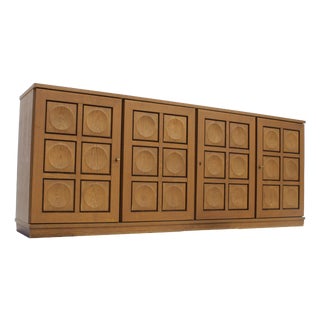 Vintage Brutalist Sideboard by Gerhard Bartels, 1970s For Sale