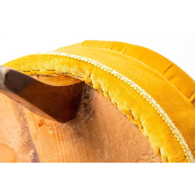 Wood Set of Poufs, Late 19th Century For Sale - Image 7 of 10