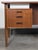 1960s Danish Modern Floating Top Teak Desk Attributed to Johannes Sorth for Bornholm Møbelfabrik For Sale - Image 14 of 18