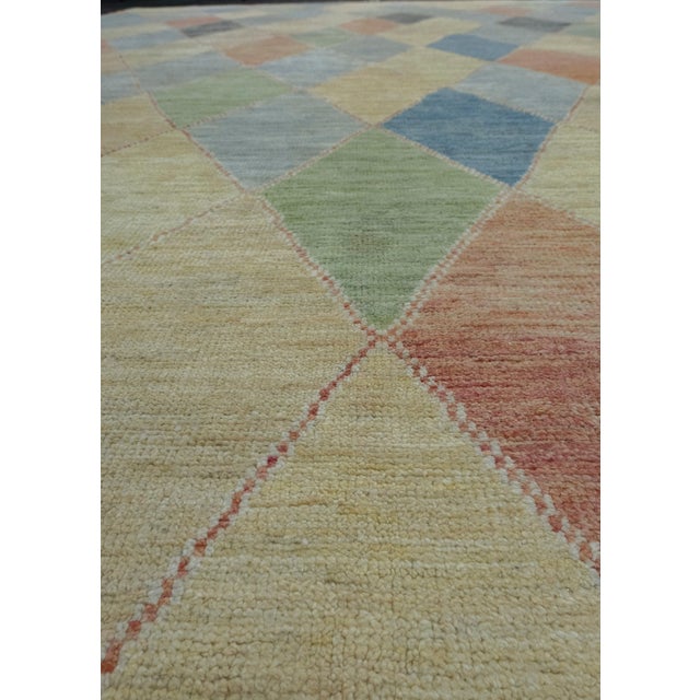Early 21st Century Turkish Oushak Rug 10' x 14'3" #18657 For Sale - Image 5 of 8