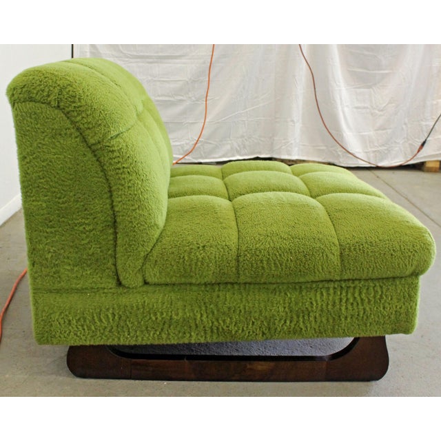 Mid-Century Modern Adrian Pearsall Style Sculpted Leg Slipper Chair