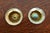 Tiffany Studios Louis Comfort Tiffany Favrile Iridescent Art Glass Salt Cellars, Pair For Sale - Image 4 of 9