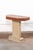 Mid 20th Century French Leather-Top Pedestal Console Table For Sale - Image 9 of 12