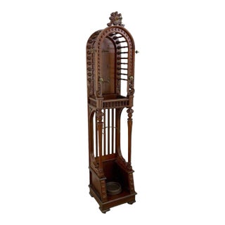 19th Century High Victorian Stick and Ball Variation Hall Rack For Sale