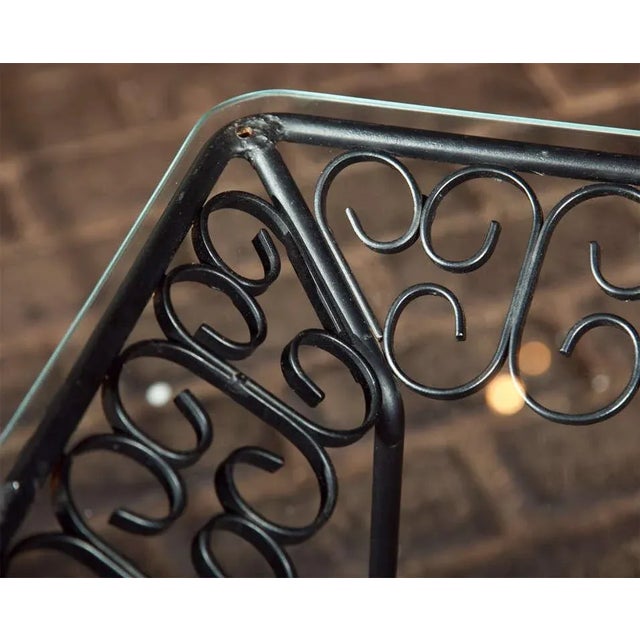 Arthur Umanoff Wrought Iron Table For Sale In New York - Image 6 of 9