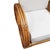 Restored MCM Three-Strand Full Round Pretzel Lounge Chair W/ Arched Base For Sale - Image 4 of 5