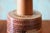 Wood 1960s Gordon and Jane Martz 170 Lamp Pair for Marshall Studios Maroon Sgraffito Thick Neck - a Pair For Sale - Image 7 of 12