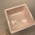 1950s Vintage Jeannette Shell Pink Milk Glass Covered "Wedding Box" For Sale - Image 5 of 6
