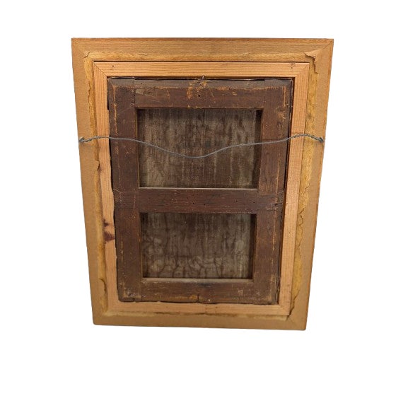 Antique European Landscape Oil Painting – Castle on a Hill, Gilded Frame For Sale - Image 4 of 6