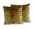 Mid-Century Modern Early 21st Century Scalamandre LeTigre Velvet Pillows- a Pair For Sale - Image 3 of 3