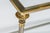 Maison Baguès French Hollywood Regency Style Mixed-Metal Rolling Drinks Trolley, Circa 1970) For Sale - Image 4 of 10