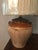 Italian Italian Olive Jar Lamp With Shade For Sale - Image 3 of 6