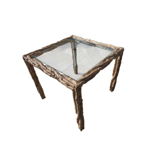 Beautiful Vintage Wood Carved Branch table in excellent condition. Minor age related ware. Please see photos as they are...