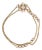 0.27ctw Diamond Slide Charm Bracelet Bead Slides 14k Yellow Gold 7" Starter For Sale