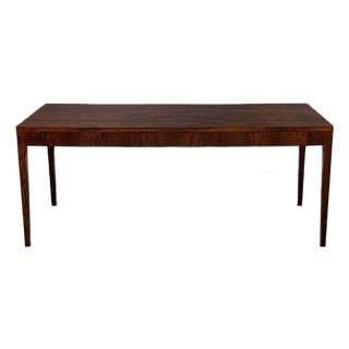 Refinished Riis Antonsen Danish Rosewood Desk For Sale