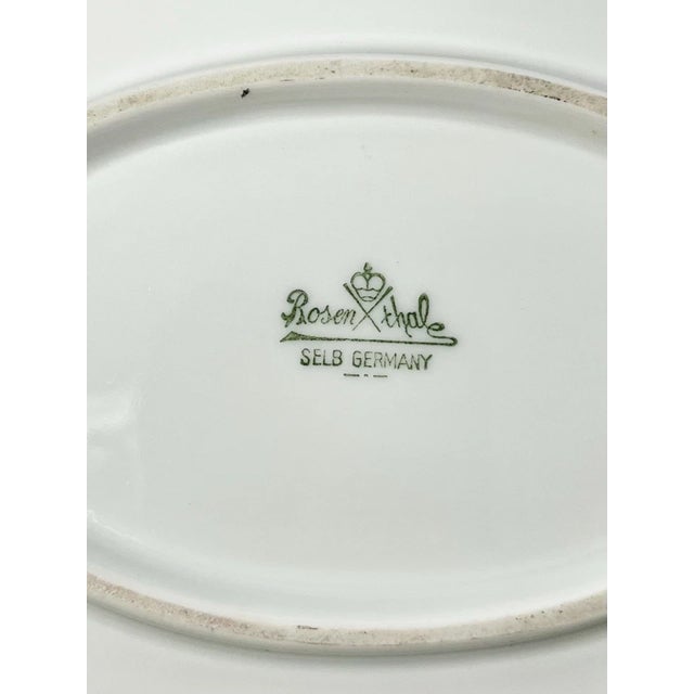 1960s 1960s Rosenthal “Dignity” Oval Bone China Serving Platter For Sale - Image 5 of 5