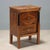 Empire Bedside Table in Walnut For Sale - Image 9 of 9